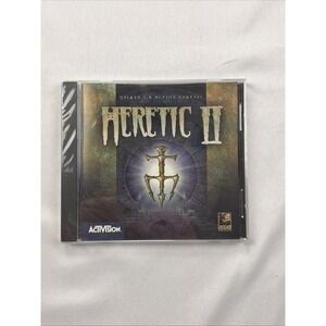 Vintage Heretic II CD-ROM Game for PC (Activision, 1998) 3-D Shooter